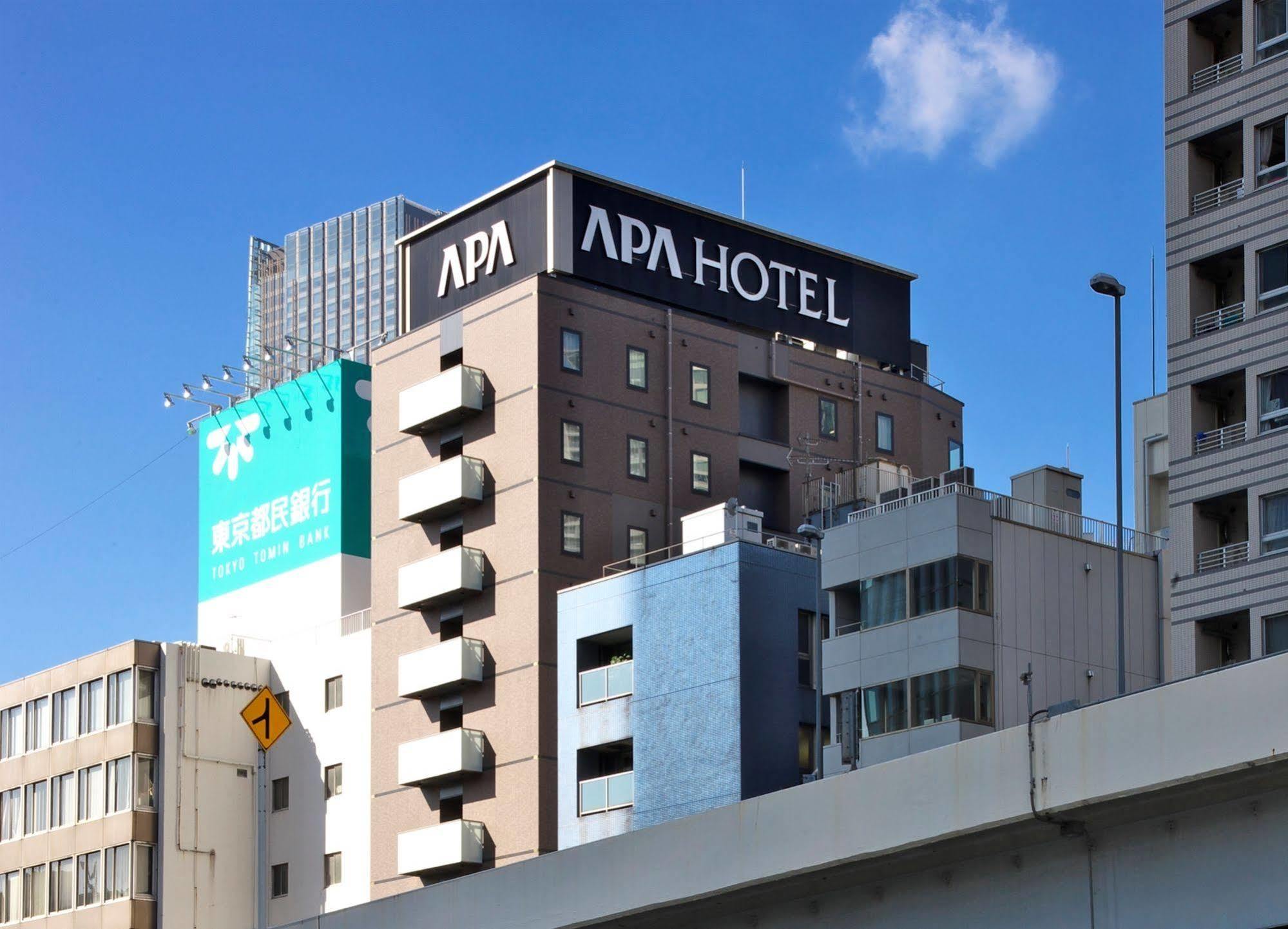 Apa Hotel Roppongi Itchome Ekimae Tokyo Dış mekan fotoğraf