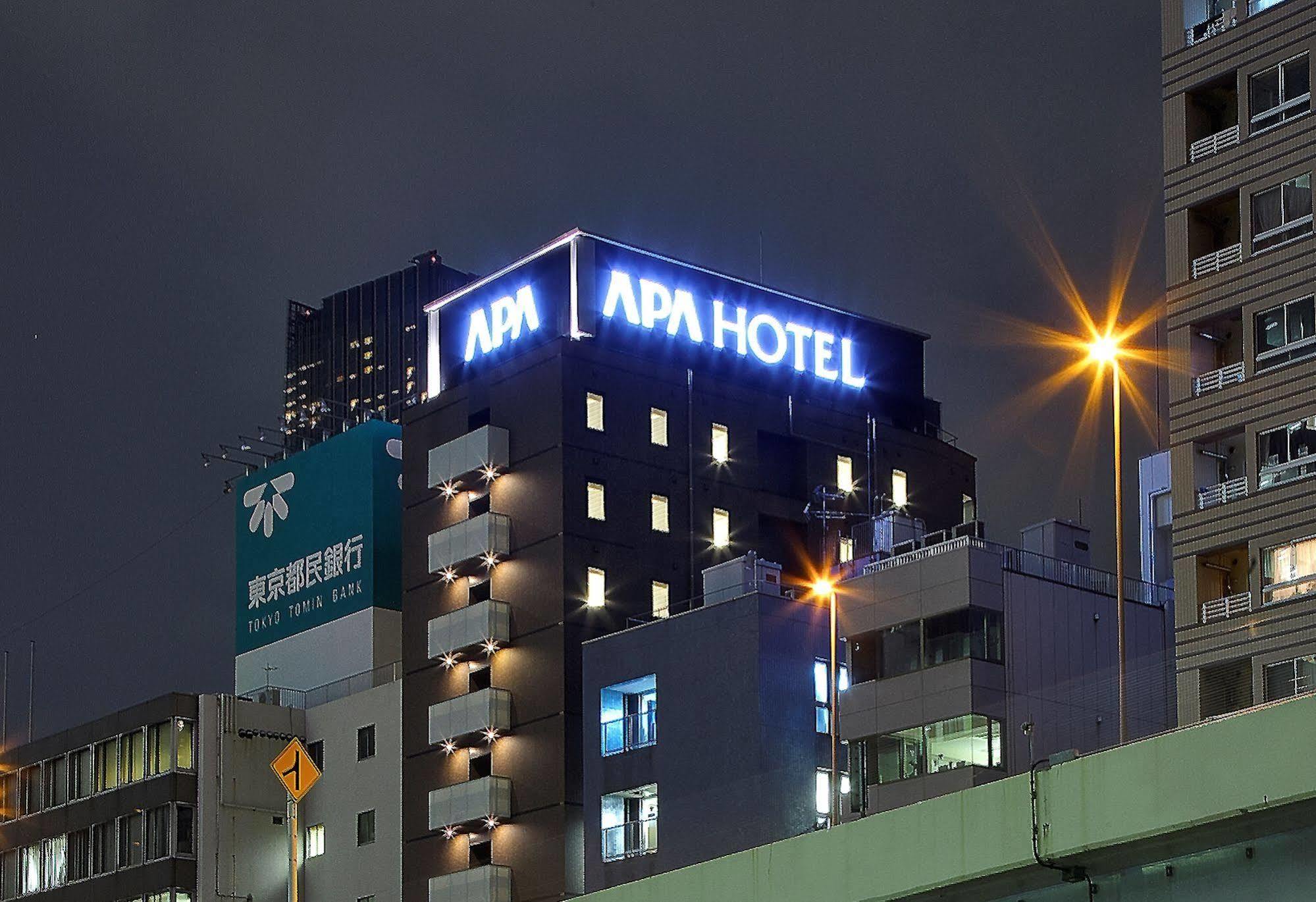 Apa Hotel Roppongi Itchome Ekimae Tokyo Dış mekan fotoğraf