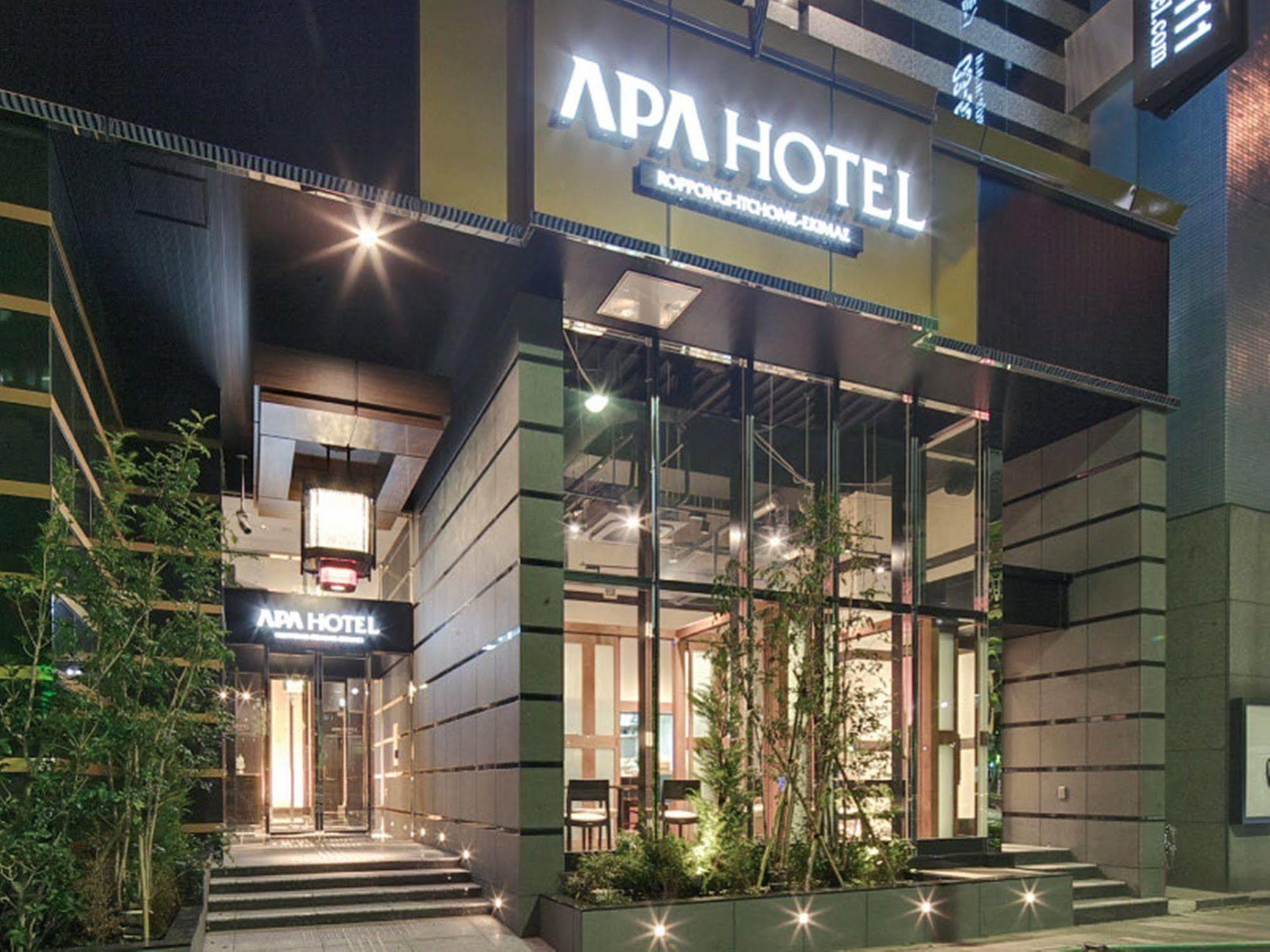 Apa Hotel Roppongi Itchome Ekimae Tokyo Dış mekan fotoğraf